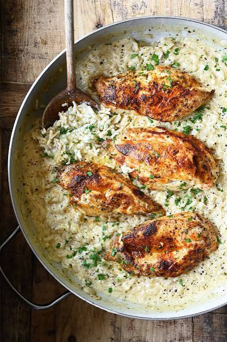 Chicken creamy persian